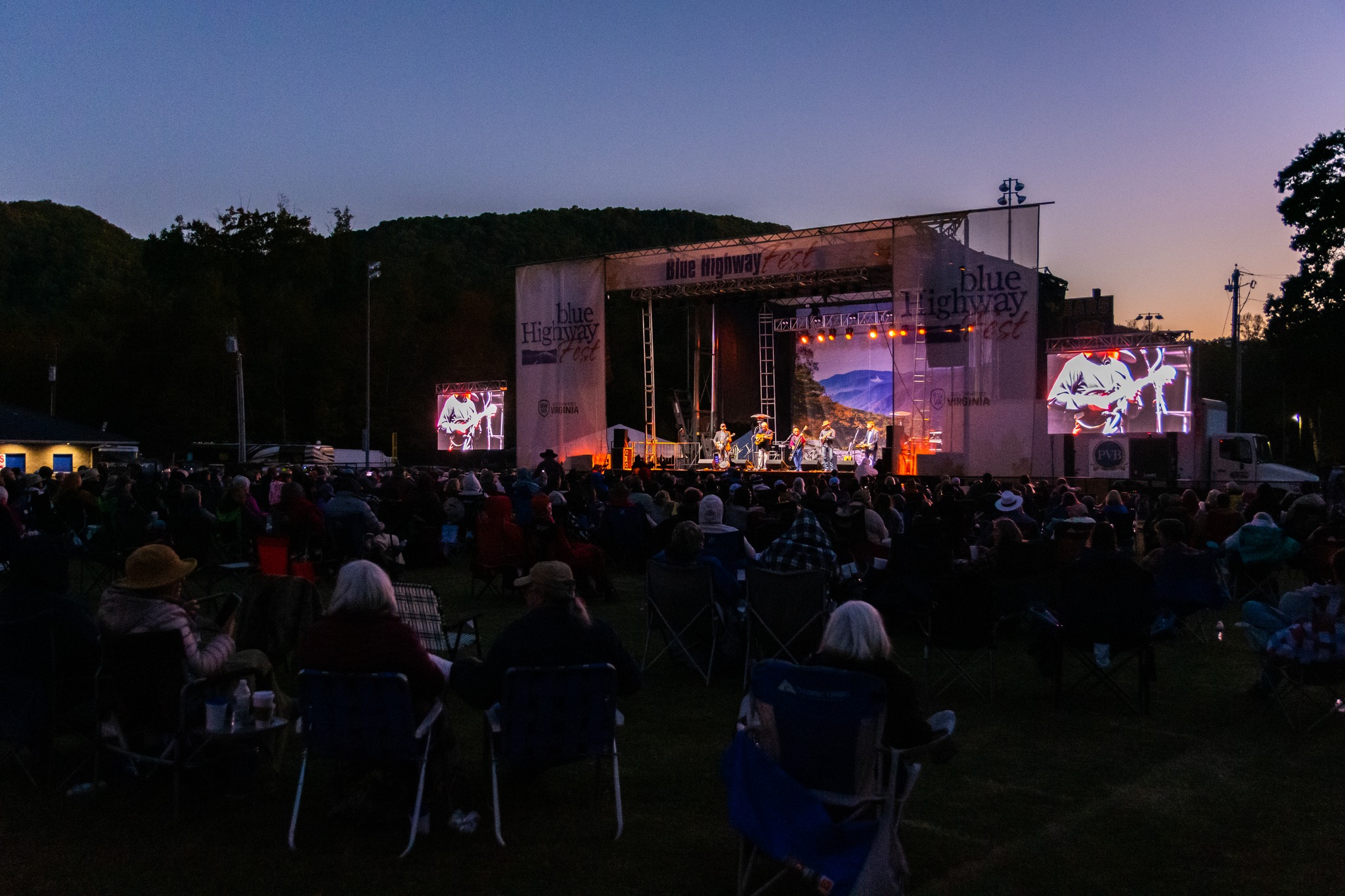 Blue Highway Festival = IMAG, LED Walls, Live Streaming